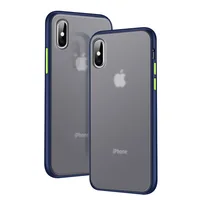 

Tpu PC Hybrid for Iphone X XS Max 7 6 6S 8 Plus Matte Shockproof Phone Case