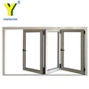 German Window Manufacturers Folding Plate Glass Window Prices , European Arch Style Aluminum Extrusion Section Window Design