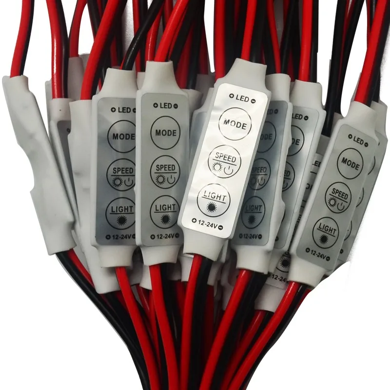 Dc12v24v Light Dimmer 1ch*6a Rf Touch Dimmer Mini Single Color Led