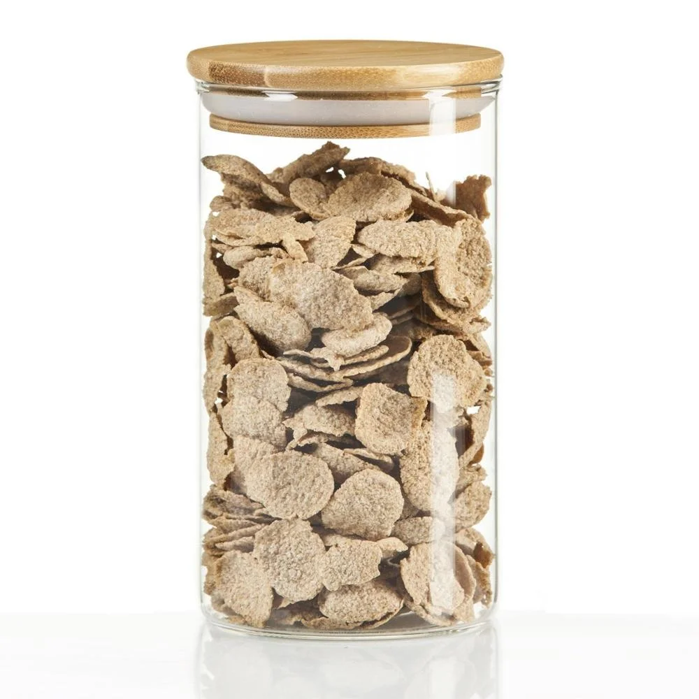 
D100mm Transparent glass jars Grains storage Bottles spice jar kitchen storage cans Kitchen Storage Organization 