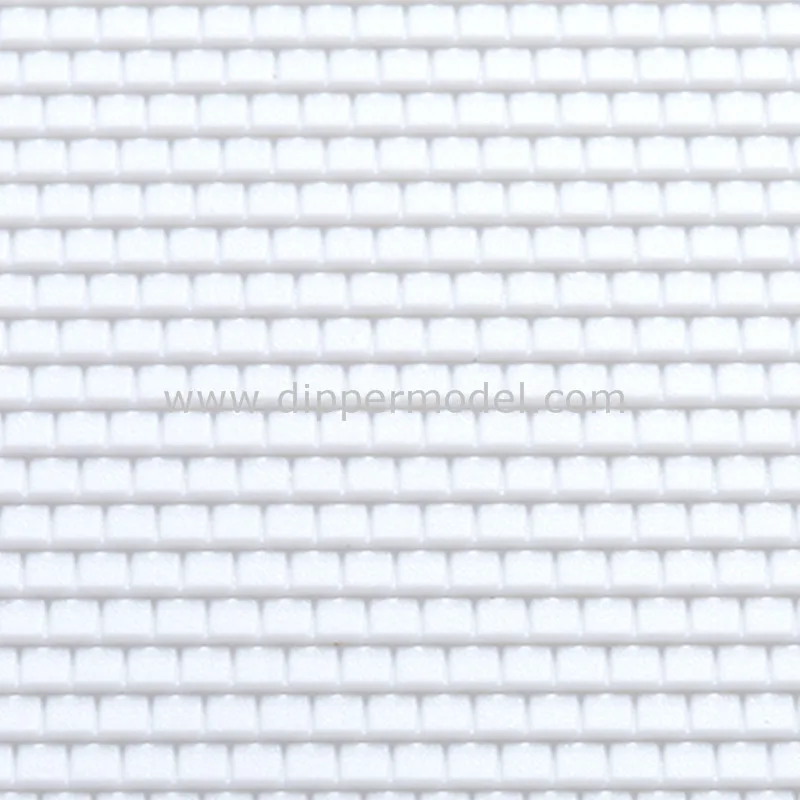 
1:20 1:100 1:200 scale plastic model roofing tile sheet for architectural model  (60625898722)
