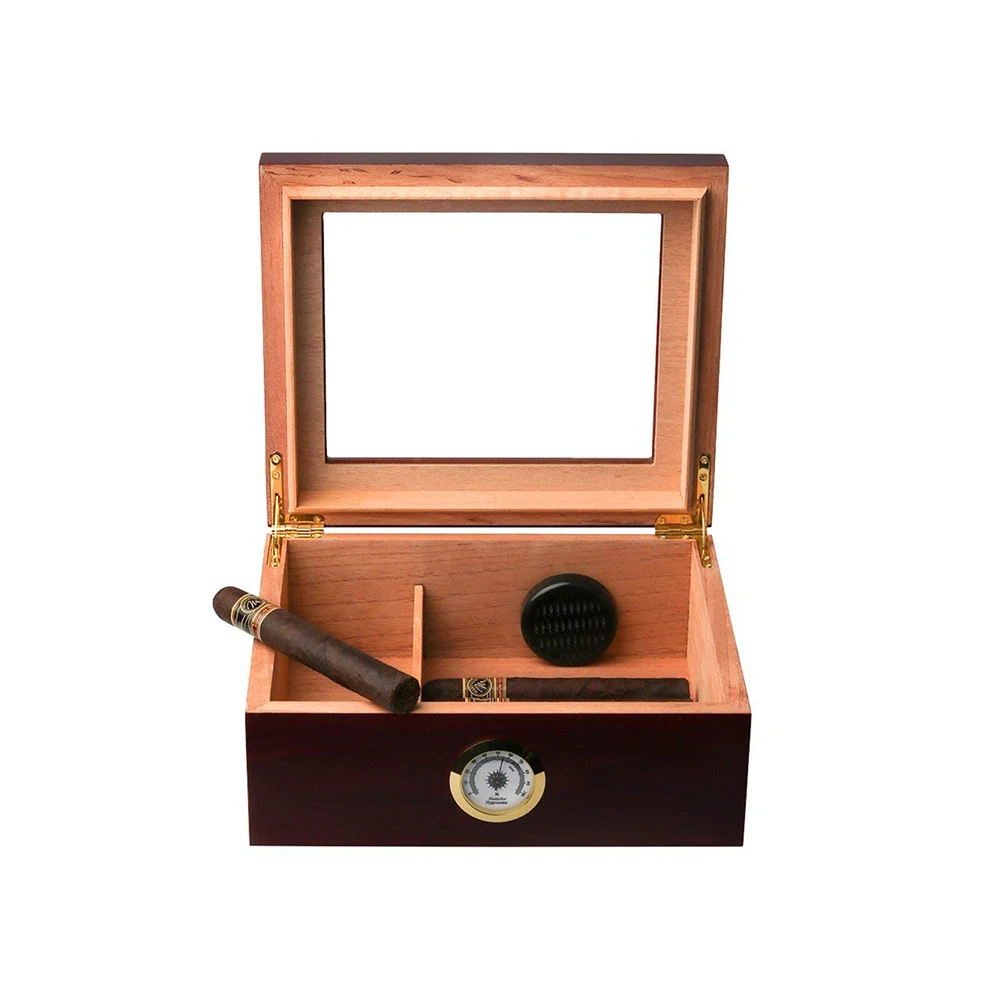 
Wholesale Spanish Cedar Wooden Cabinet Cigar Wine and Wall Humidor Box For Sale 