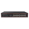 DIEWU 16ports gigabit switch 32Gbps L2 10/100/1000 mpbs network switch Vlan supports