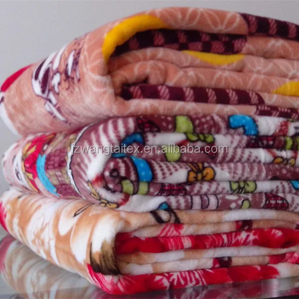 
100% Cotton Material Flannel Printed Fabric Weight 160g For Making Quilting .blanket 