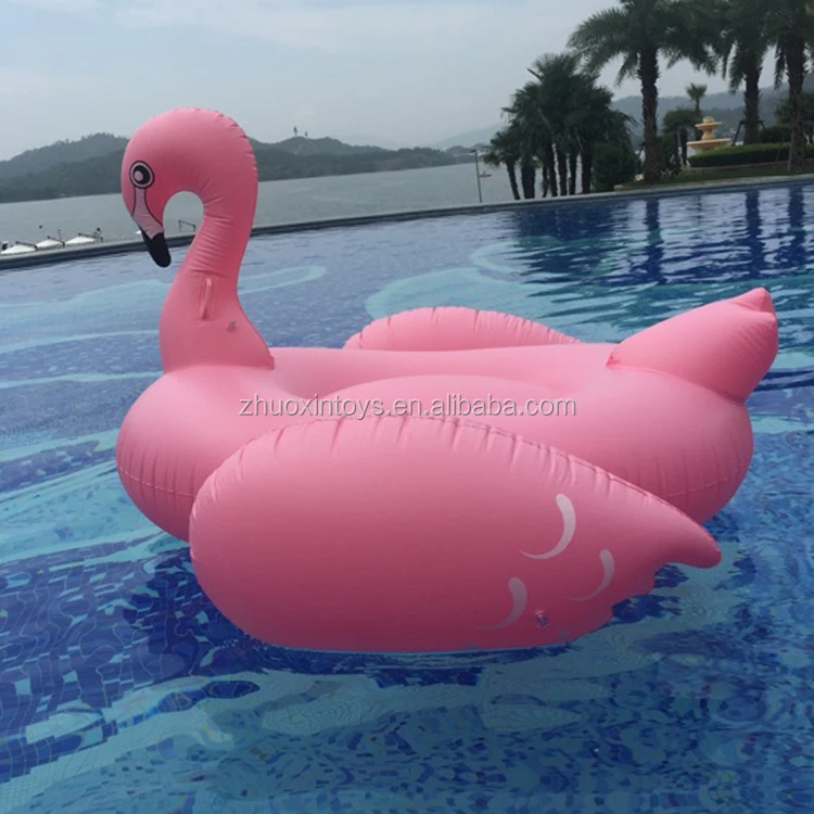 
Custom giant inflatable flamingo pool toy/water floating inflatable flamingo 