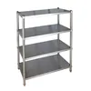 2018 Modern Style Stainless Steel Supermarket Shelf Rack, Metal Storage Rack For Warehouse