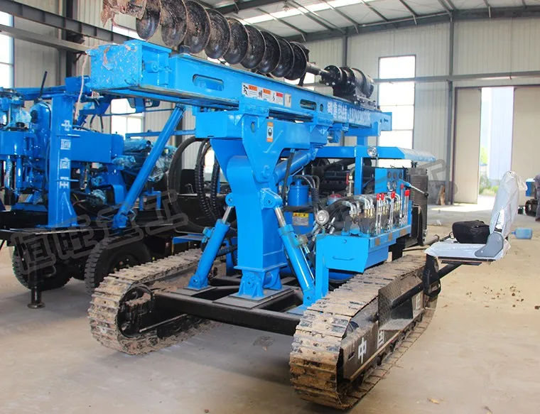 bore pile drilling machine for sale solar crawler