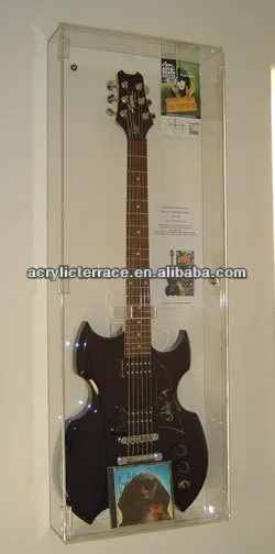 acryilc guitar display case