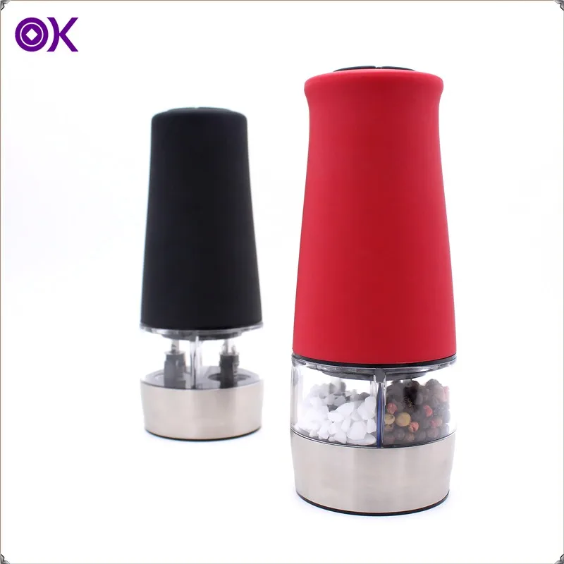 2 In 1 Dual Zlovy Electric Salt Pepper Grinder - Buy 2 In 1 Dual