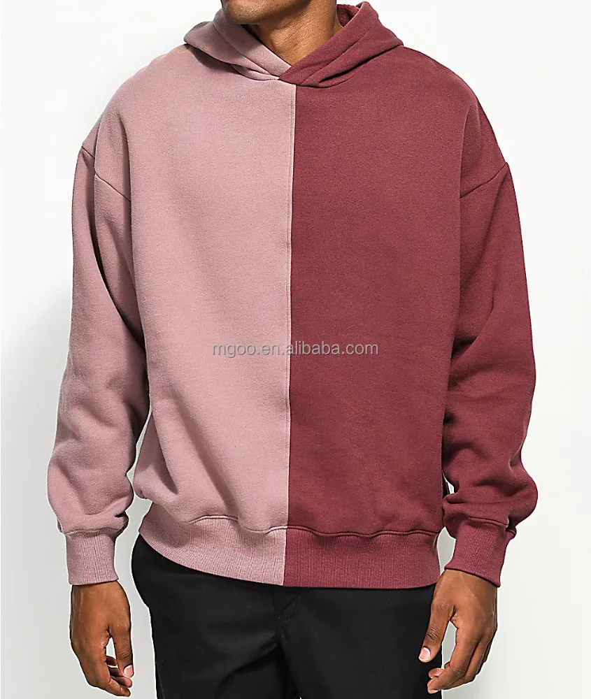 rose color hoodie