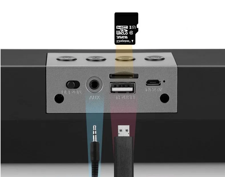 Sound Bar Wired And Wireless Connection 3d Surround Sound Speaker Bar