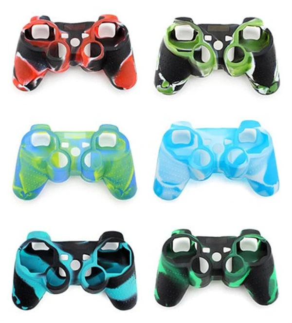 

Camouflage Silicone Skin Case Protective Cover for SONY Playstation 3 PS3 Controller