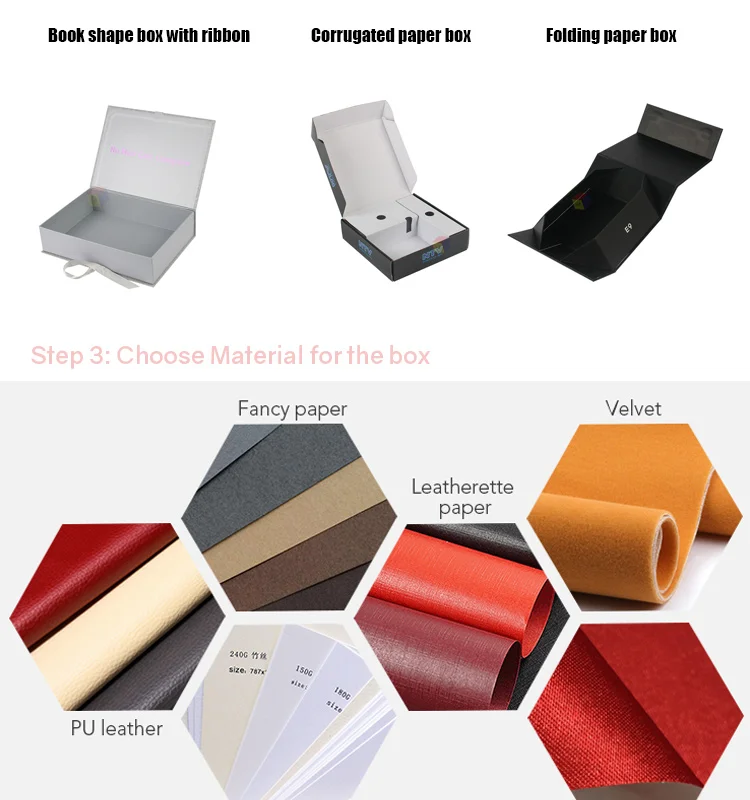 ISO90001:2008 Certified Magnetic Shirt Box with 120gsm Specialty Paper and 280x190x50mm Dimensions