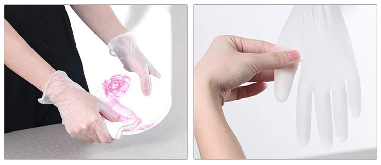 vinyl gloves powder free