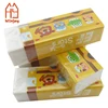 Top sale in France school stationery items Kawaii paper wrapper eraser