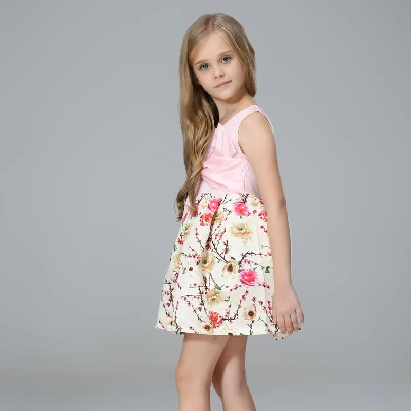 2019 New Girl Vest Skirt,Printed Children Princess Skirt Children's ...