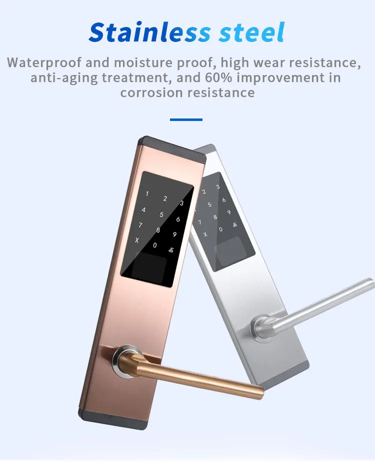 Security Electronic Door Lock APP WIFI Smart Touch Screen Lock Digital Code Keypad Deadbolt For Home Hotel Apartment - ANKUX.COM