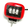 New red black cover spot beam 6000K aluminum housing auto 30W led work light