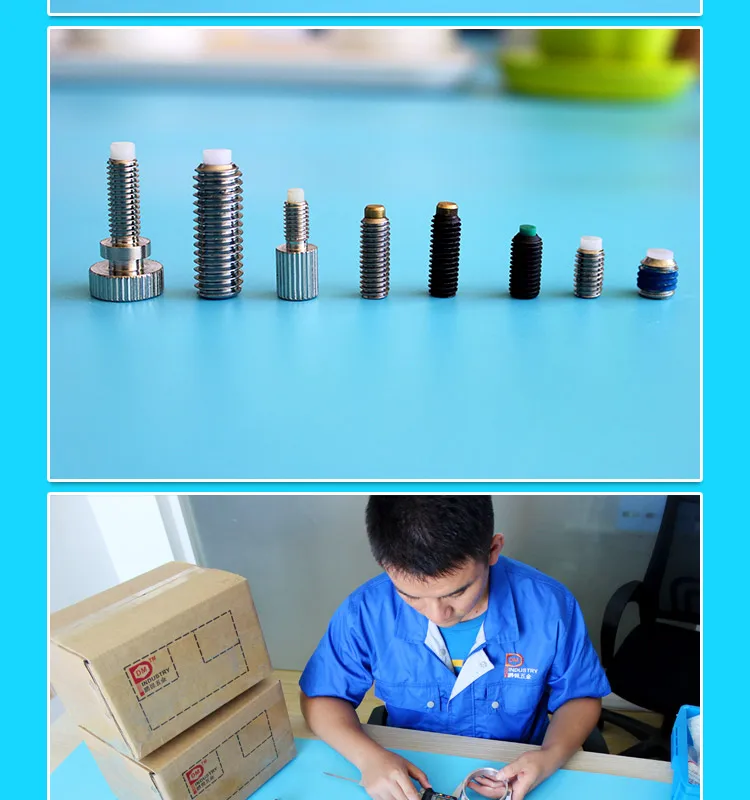 Customize Thumb Screw With Soft Nylon Tip Buy Nylon Tipped Screw,Nylon Tip Thumb Screw