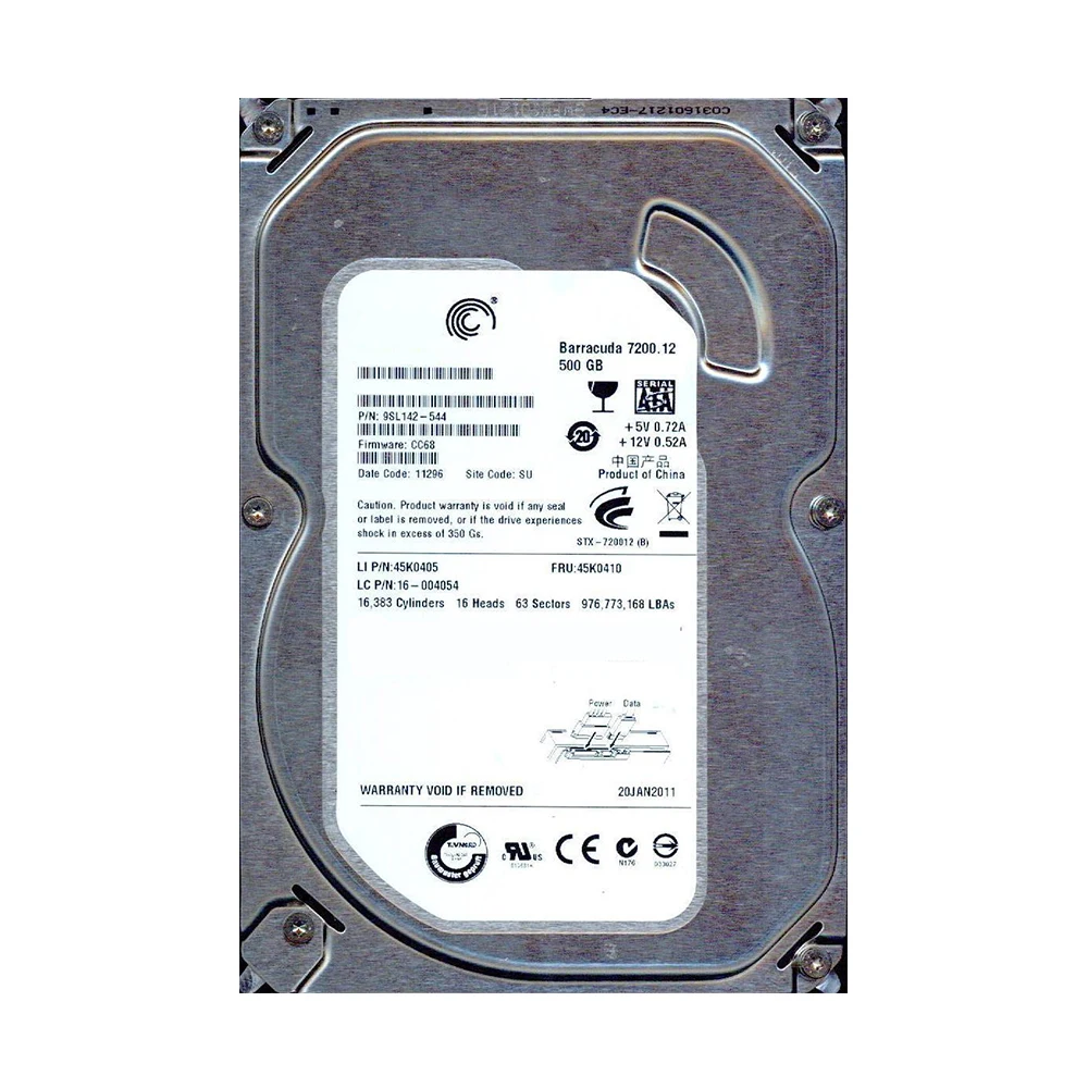 In Stock Cheap 3.5 Inch Sata Hard Drive Hdd 160gb 250gb 320gb 500gb 1tb