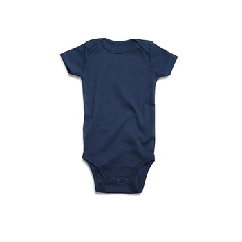 navy blue baby onesie