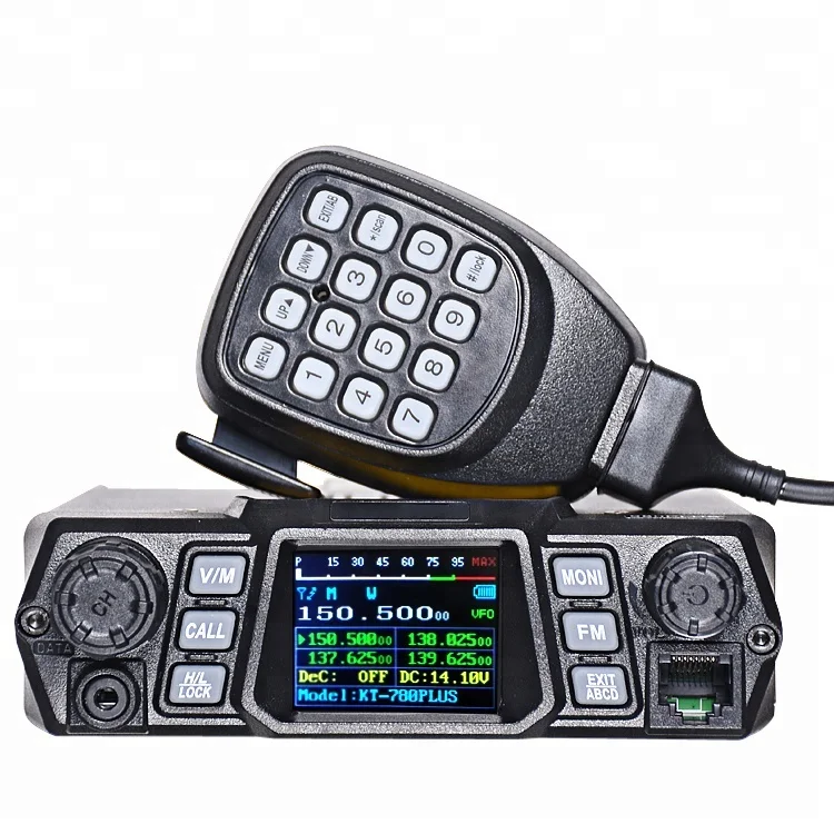 

KT-780PLUS 100W high-power mobile radio vhf Ham band mobile radio for car walkie talkie