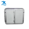 Boat sliding aluminum marine rectangular window