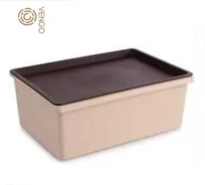 Image of Multi Function Widely used Plastic Container Bedroom Storage Box with Lid