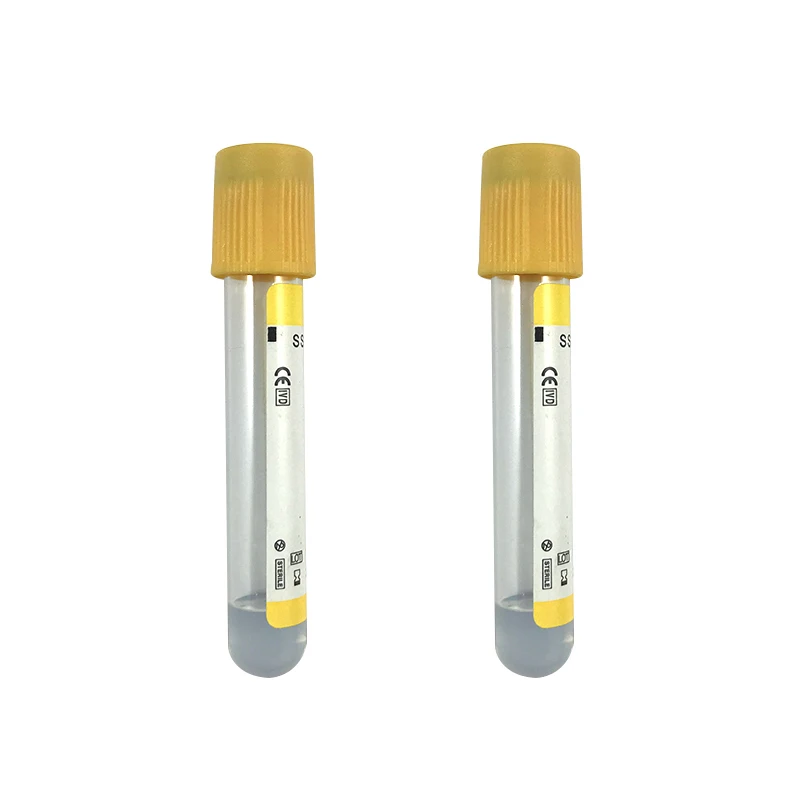 MK09-500 High Quality Glass Material Medical Single Use Vacuum Blood Collection Tube