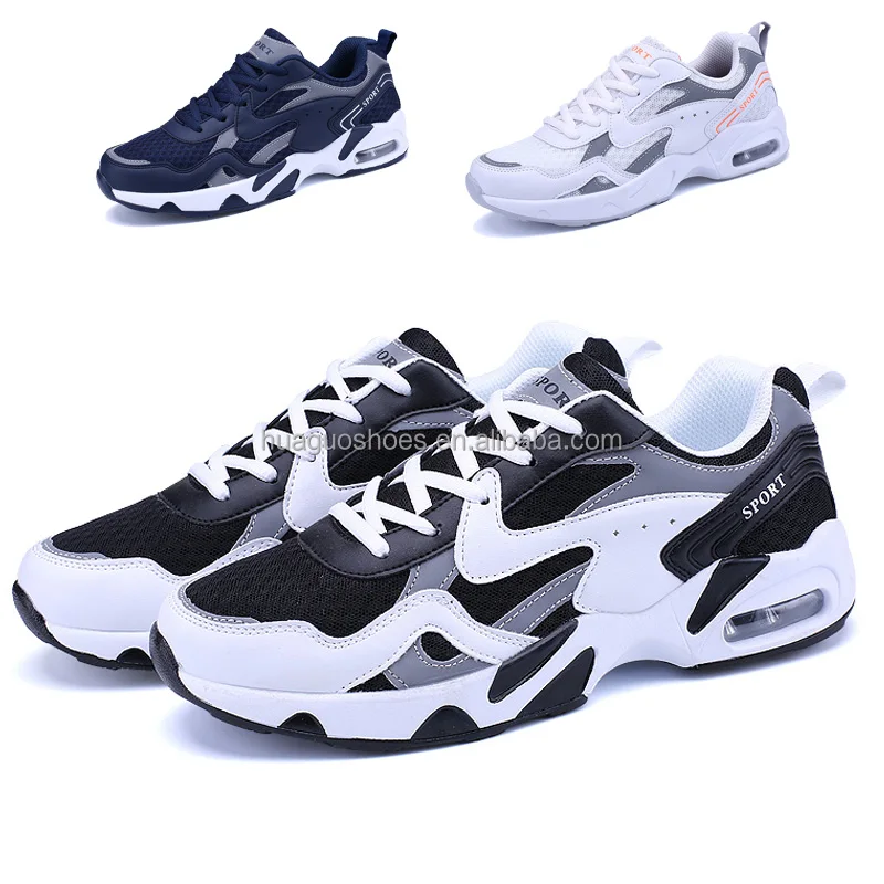 

Couples Night Reflective Air Cushion Sports Running Shoes Yeezy 700 men Women Casual shoes, Black white