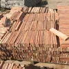 used Reclaimed Red clay bricks