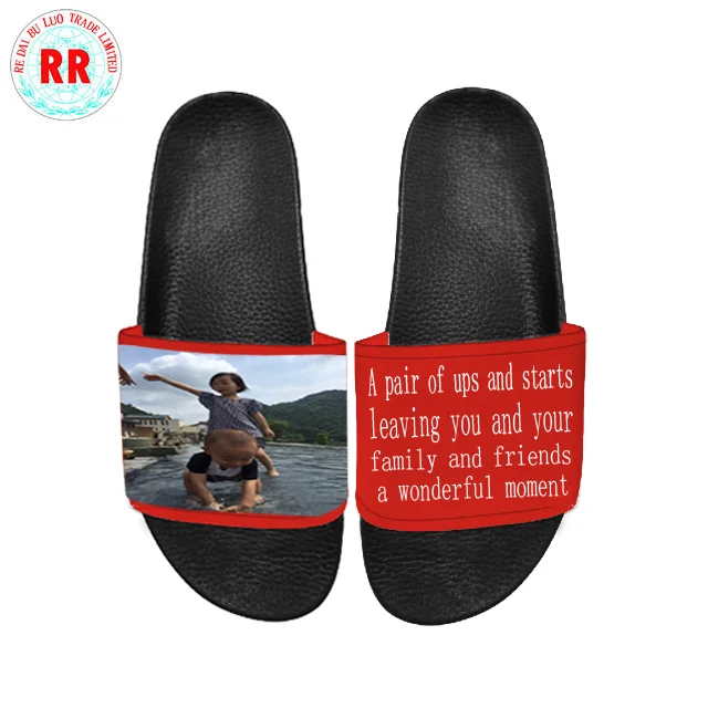 
hot selling men slides slipper sandals custom logo PVC slipper slide sandal 