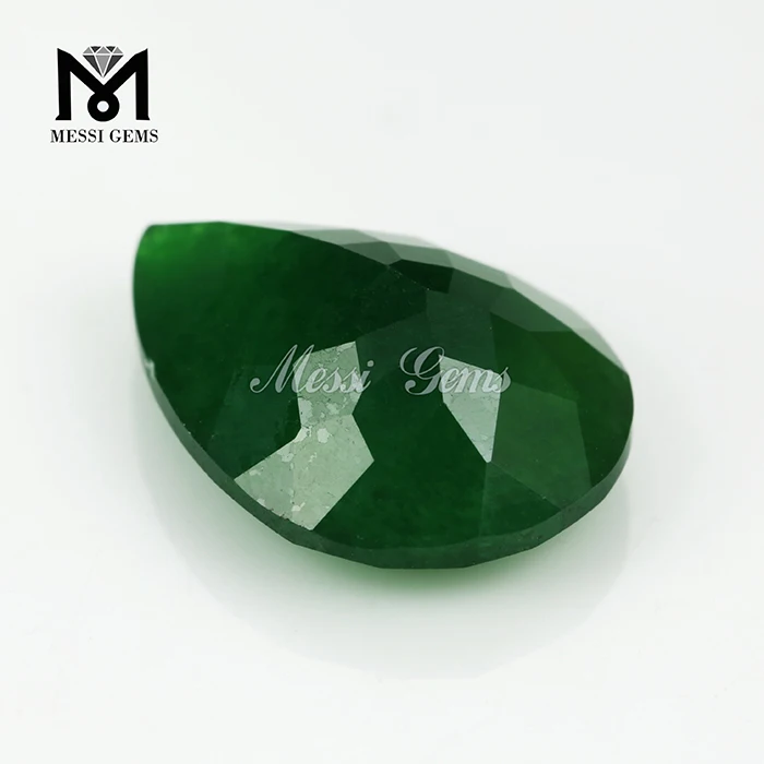 5x8mm Natural Facetado Oscuro Verde Jade Piedra Preciosa Rondelle suelta granos 15" AAA 