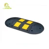 Traffic safe wave line rubber speed hump flexible speed bump 320*500*50mm