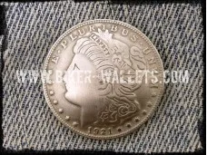 Оловянные байкер кошелек кнопки Bws-305