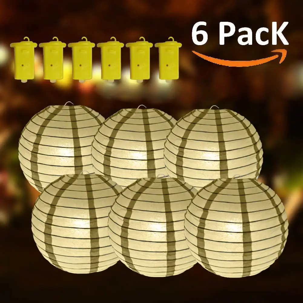 paper lanterns with lights included