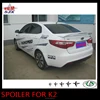 ABS CAR REAR WING FOR K2 ORIGINAL SPOILER WITH LED STOP SIGNAL LIGHT