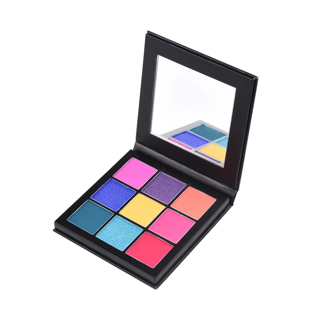 
Makeup Manufacturing 9 Magnetic Packaging Personalized Eyeshadow Palette Nude 