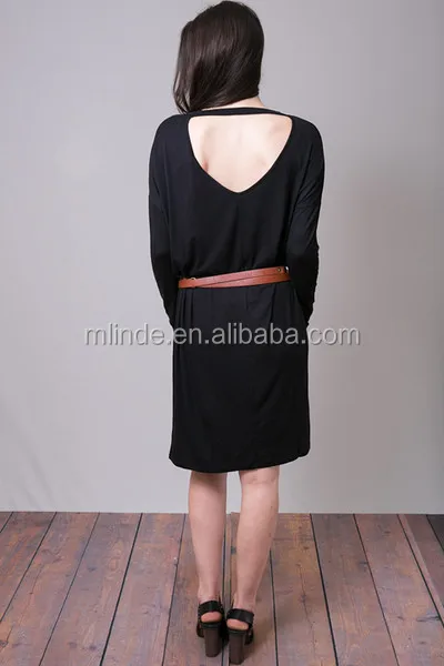 plain little black dress