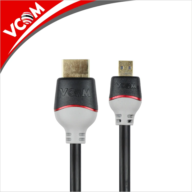 Black High Speed 4k*2k Resolution 19M Micro HDMI to HDMI Cable for Cameras - ANKUX.COM