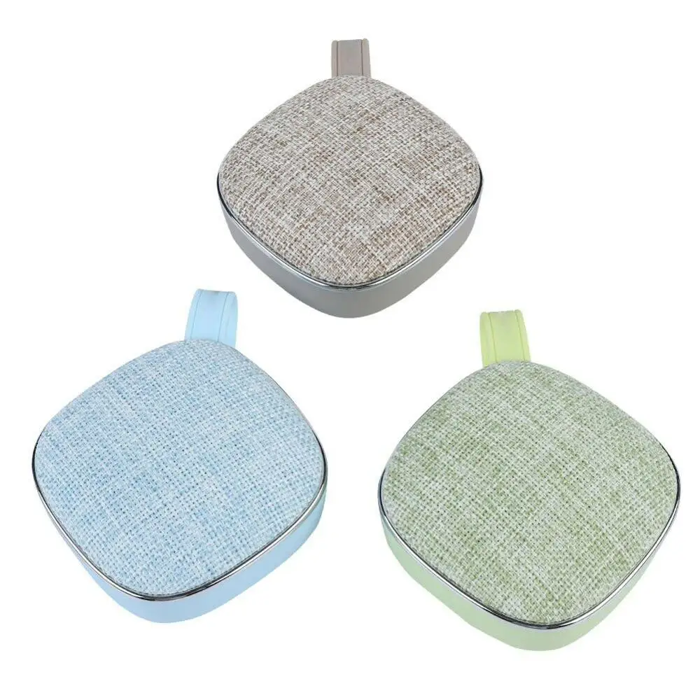 

Portable Versatile Mini Fabric Wireless Loudest Bluetooths Speaker, Light blue / coffee / green