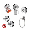 Suction cup bathroom accessories roke hook&towel ring