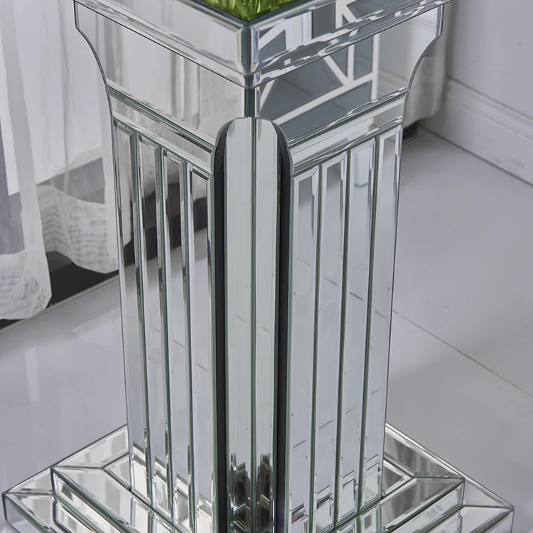 
Top quality home decor roman column glass sculpture pedestal stand 