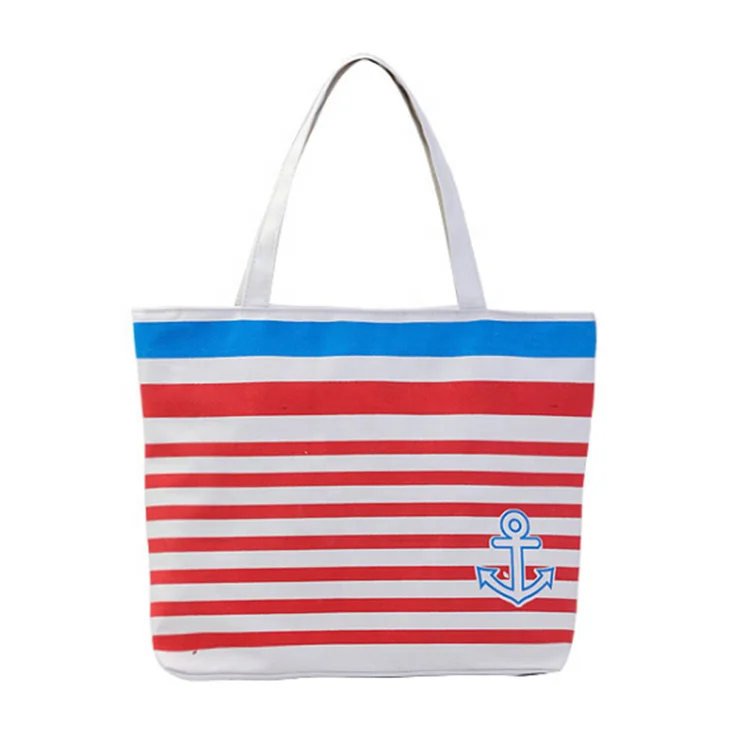 

1pcs MOQ eco friendly beach bag large carry bag, Mixed colors