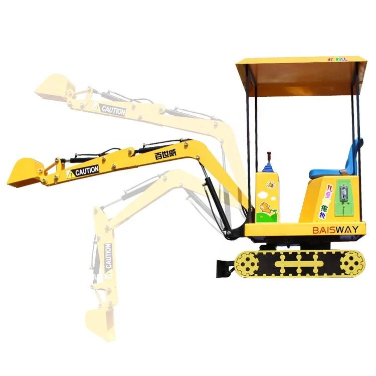 

indoor outdoor children playground amusement kids mini excavator