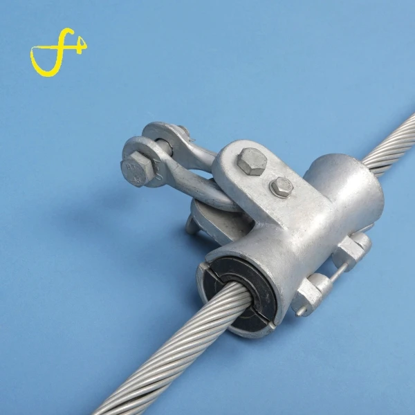 ADSS/OPGW Mechanical abc Suspension Accessories bra Clamp Devices