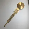 antique brass and metal clock pendulum