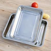 Food grade Stainless steel BBQ restaurant kitchen dishes plates cooking oven baking trays