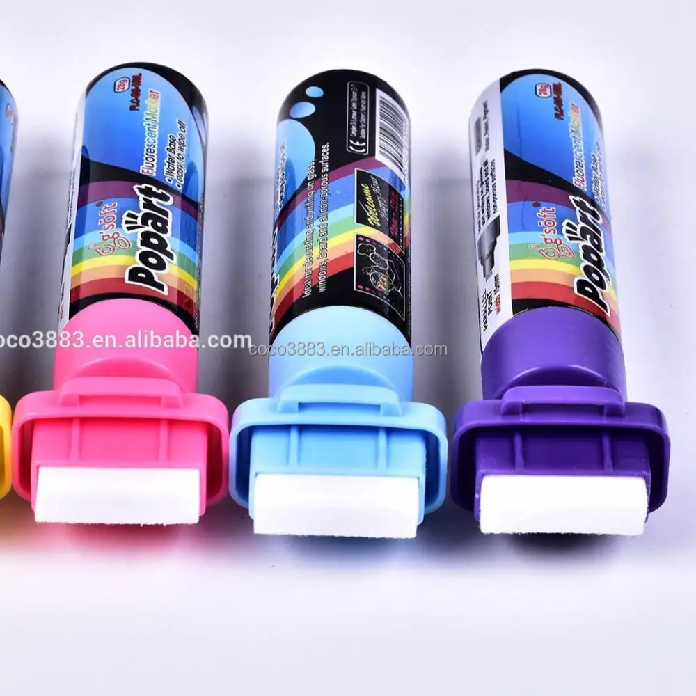 

Good quality Normal size Window/LED board/Glass liquid chalk pen Water based