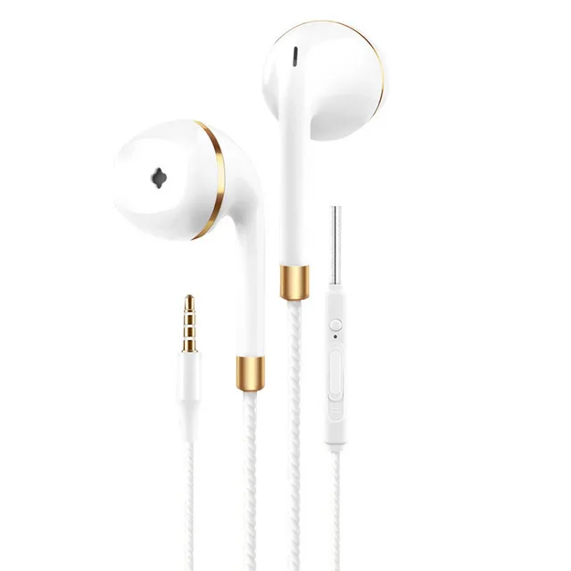 New in-ear earphone for iphone 5s 6s 5 bass earbud headset Stereo Headphone For Samsung  earpiece wired audifonos